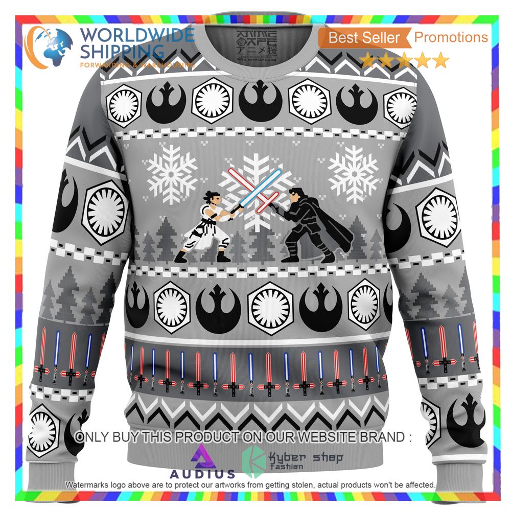 the rise of the holidays star wars ugly christmas sweater 2 66769