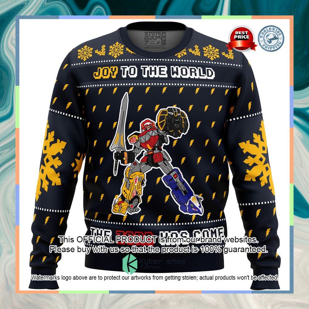 The Zord Has Come Power Rangers Christmas Sweater 4 The Zord Has Come Power Rangers Christmas Sweater word2
