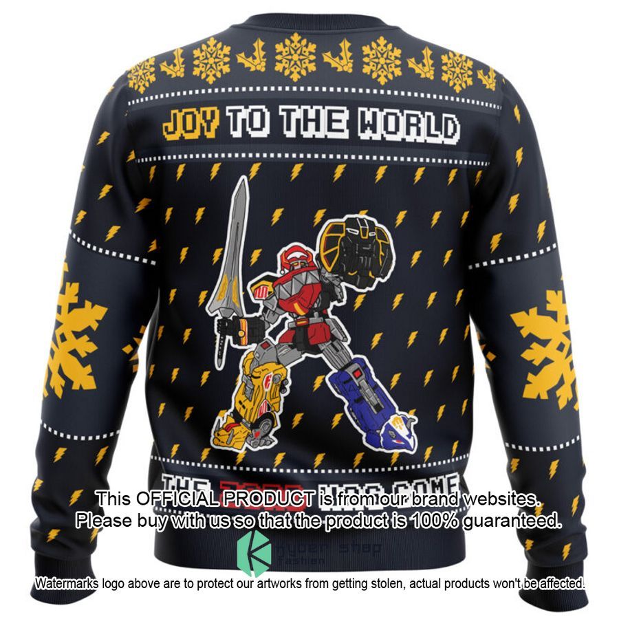 The Zord Has Come Power Rangers Christmas Sweater 2