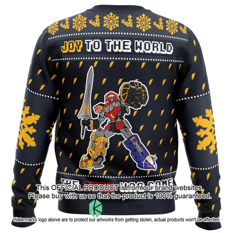 The Zord Has Come Power Rangers Christmas Sweater 3 The Zord Has Come Power Rangers Christmas Sweater word2