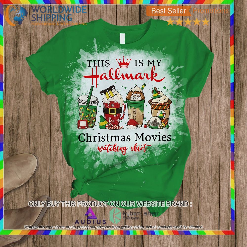 this is my hallmark christmas movie watching shirt green pajamas set 2 94300