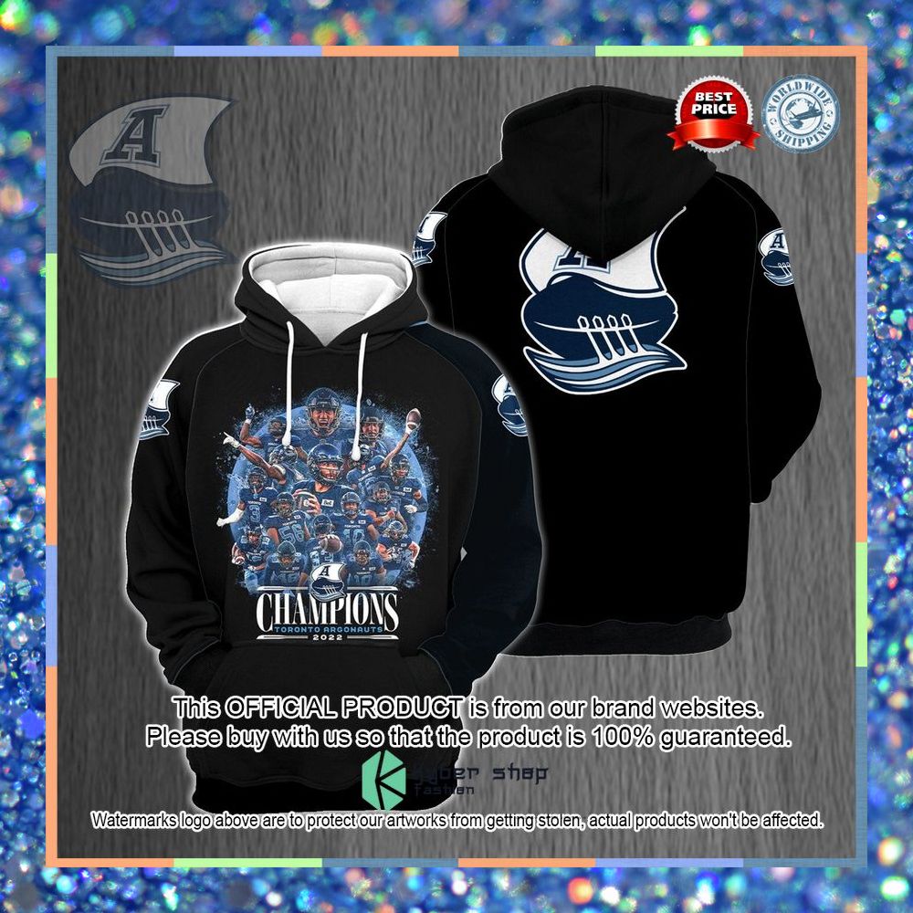 Toronto Argonauts 2022 Champions Black Shirt, Hoodie 5 Toronto Argonauts 2022 Champions Black Shirt, Hoodie word3