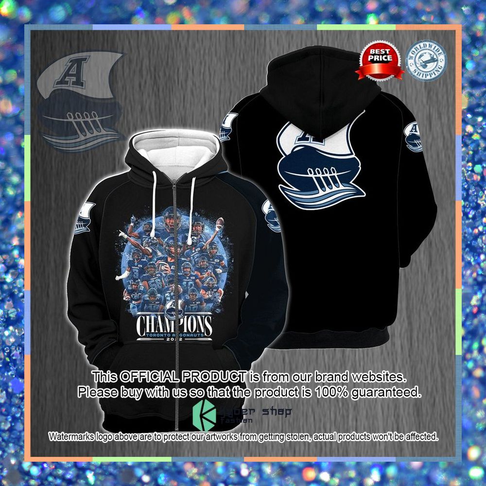 Toronto Argonauts 2022 Champions Black Shirt, Hoodie 8 Toronto Argonauts 2022 Champions Black Shirt, Hoodie word3