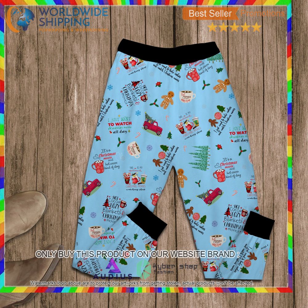 Truck This Is My Hallmark Christmas Movie Watching Shirt blue Pajamas Set 4 truck this is my hallmark christmas movie watching shirt blue pajamas set 4 41520