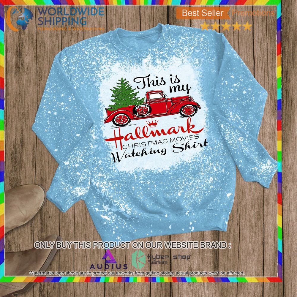Truck This Is My Hallmark Christmas Movie Watching Shirt blue Pajamas Set 5 truck this is my hallmark christmas movie watching shirt blue pajamas set 5 92701