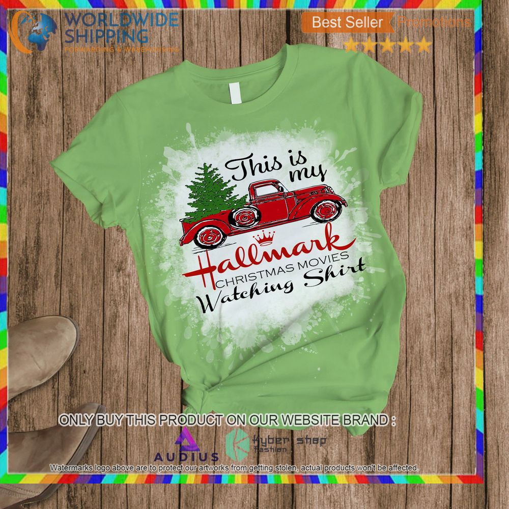 Truck This Is My Hallmark Christmas Movie Watching Shirt green Pajamas Set 3 truck this is my hallmark christmas movie watching shirt green pajamas set 3 95367