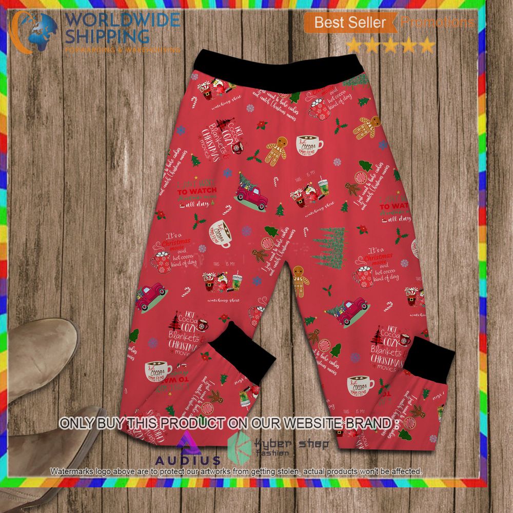 Truck This Is My Hallmark Christmas Movie Watching Shirt pink Pajamas Set 4 truck this is my hallmark christmas movie watching shirt pink pajamas set 4 54853