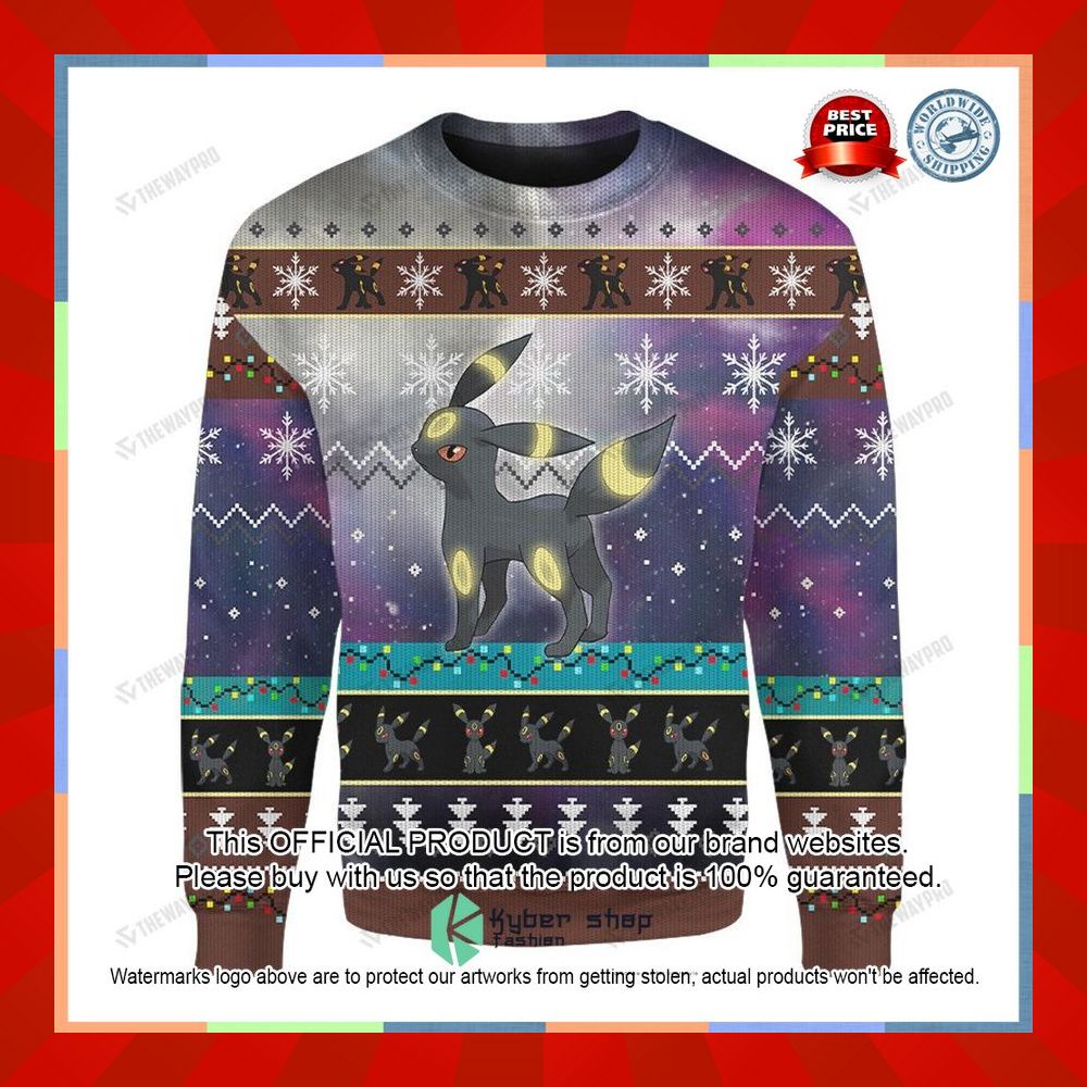 Umbreon Christmas Sweater 22