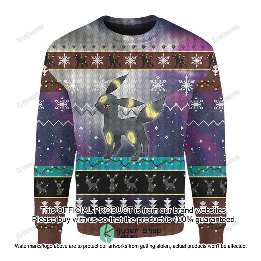 Umbreon Christmas Sweater 16