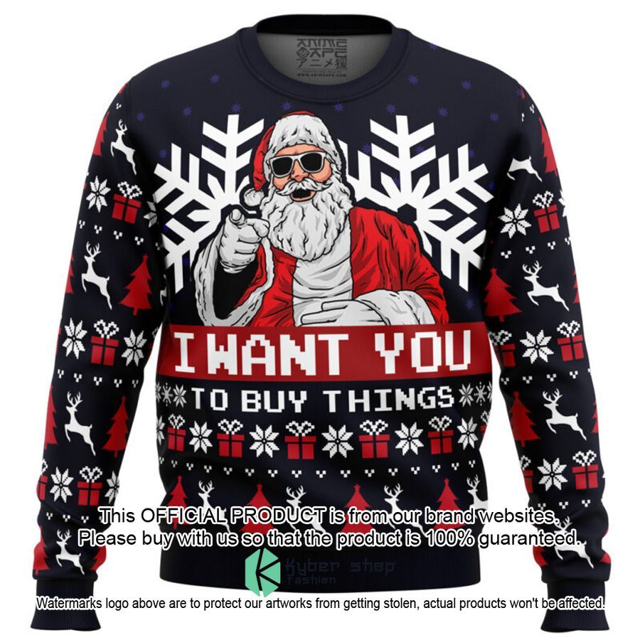 Uncle Santa Claus Sweater Christmas 16