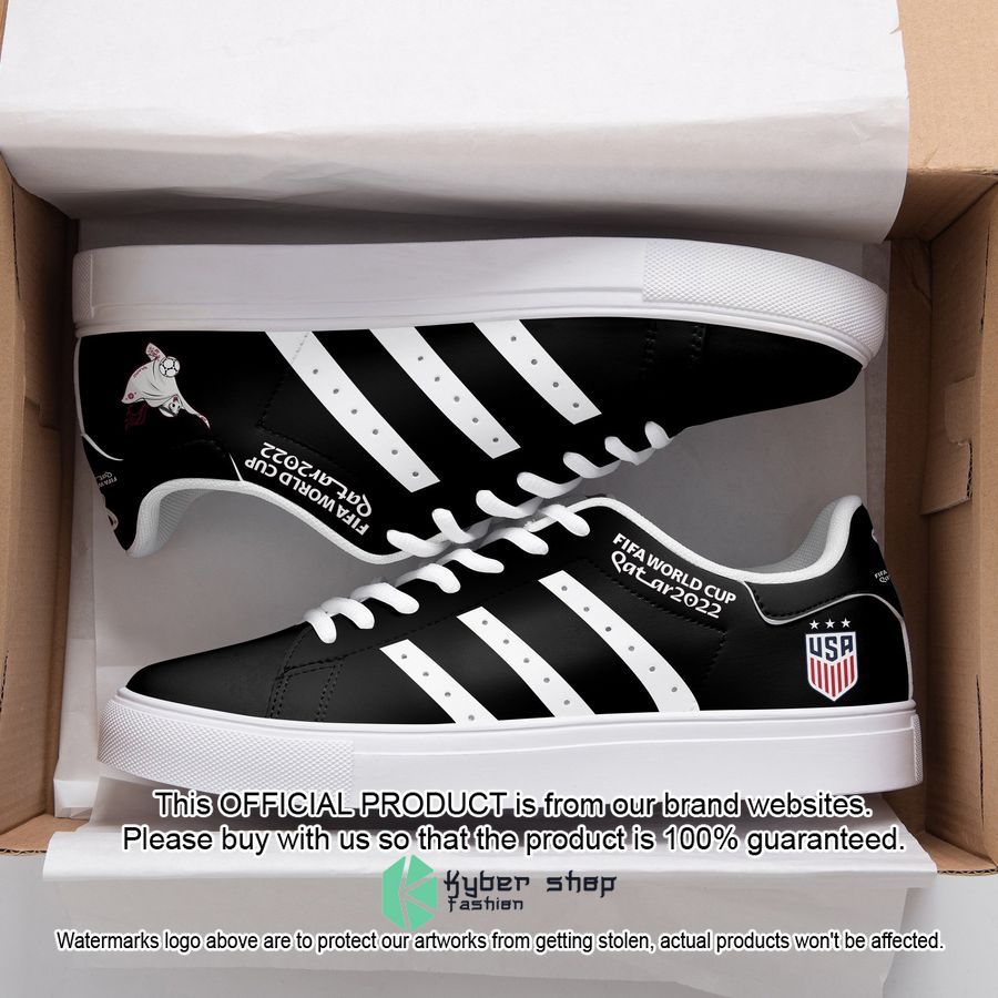 Usa Fifa WC 2022 LH Black Stan Smith