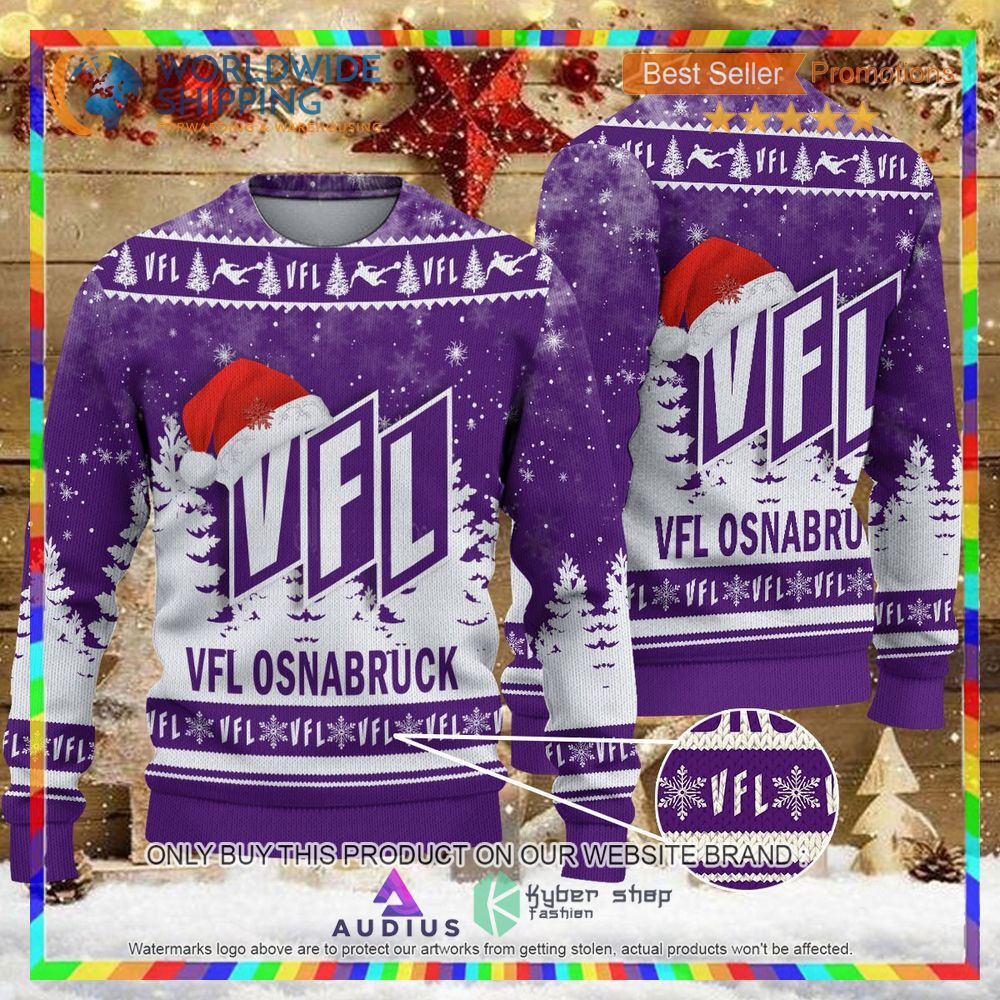 vfl osnabruck ugly christmas sweater 1 8536