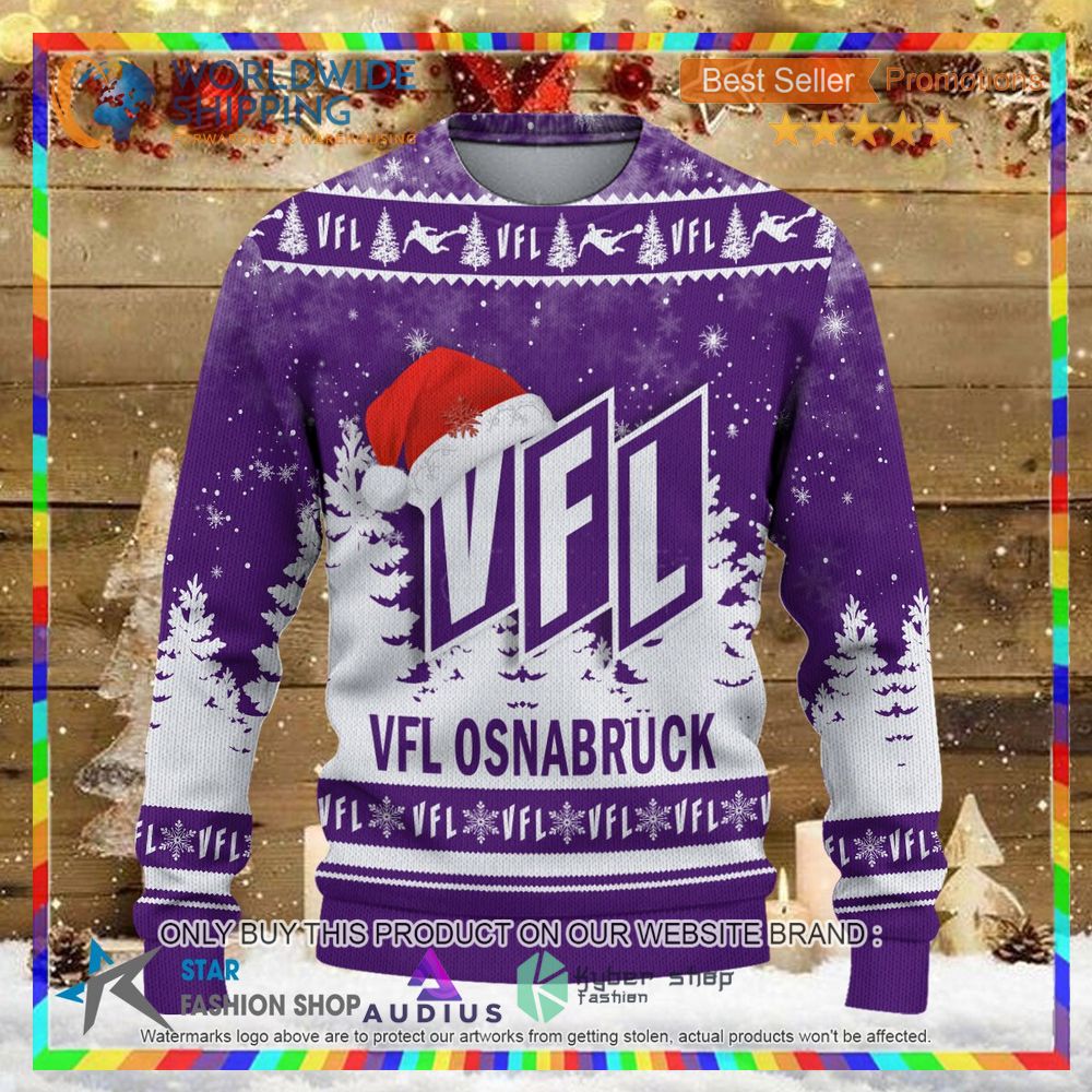vfl osnabruck ugly christmas sweater 2 41955