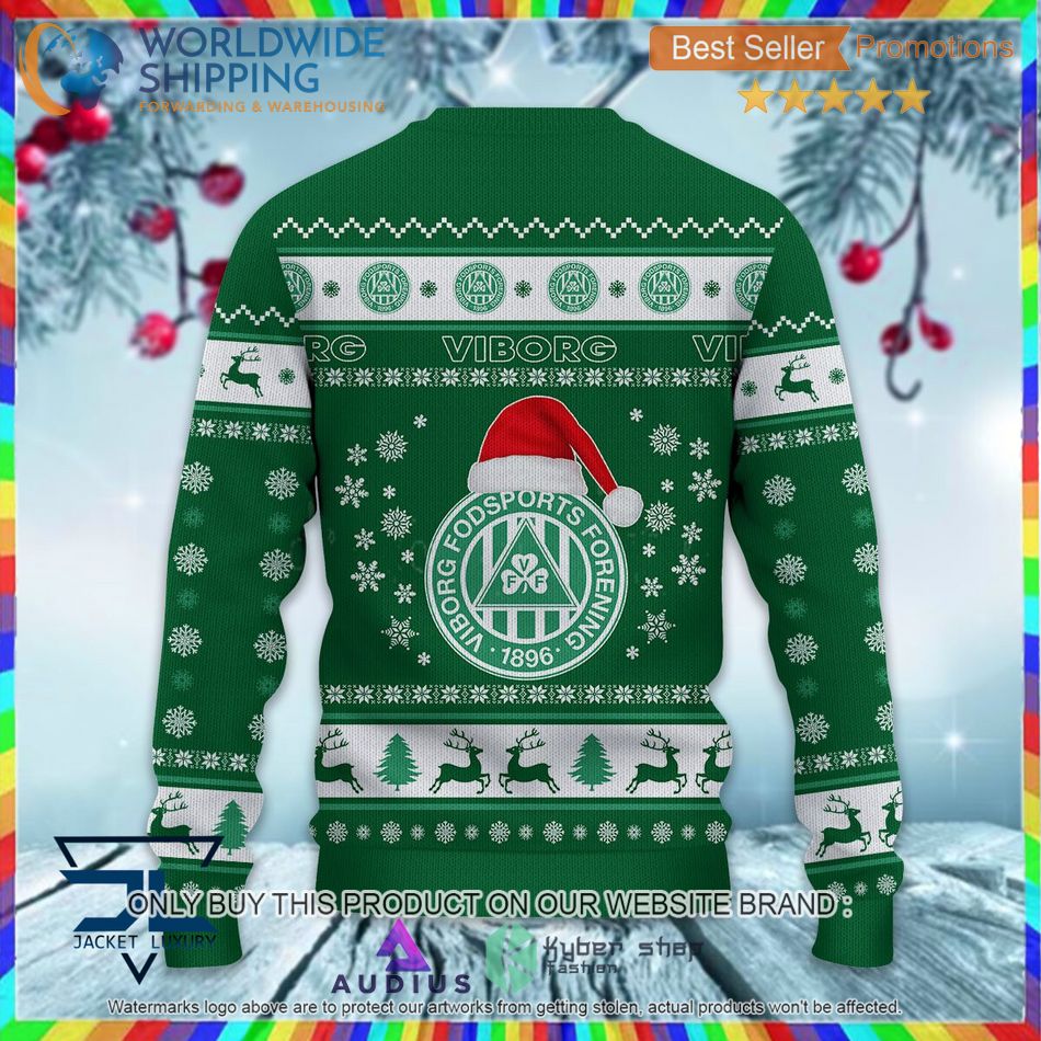 Viborg FF Peter Larsen Kaffe Super League & Danish 1st Division Ugly Sweater 3 viborg ff peter larsen kaffe super league danish 1st division ugly sweater 3 99533
