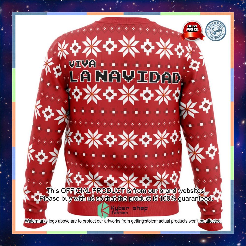 Viva La Navidad Santa Che Guevarra Sweater Christmas 11