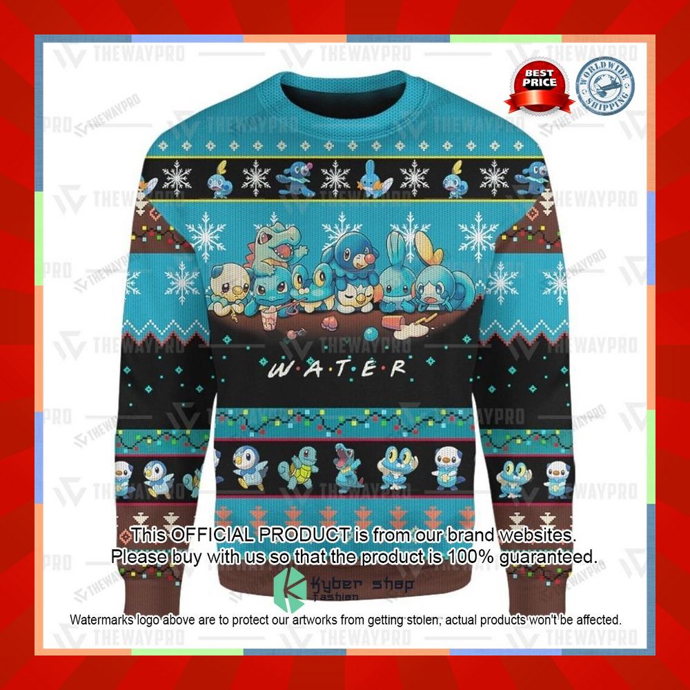 Water Pokemon Christmas Sweater 11 Water Pokemon Christmas Sweater word1