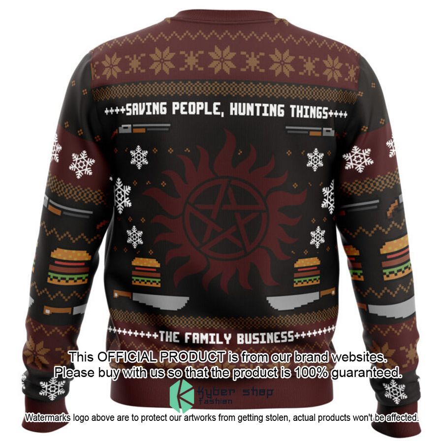 Winchester Christmas Supernatural Christmas Sweater 7