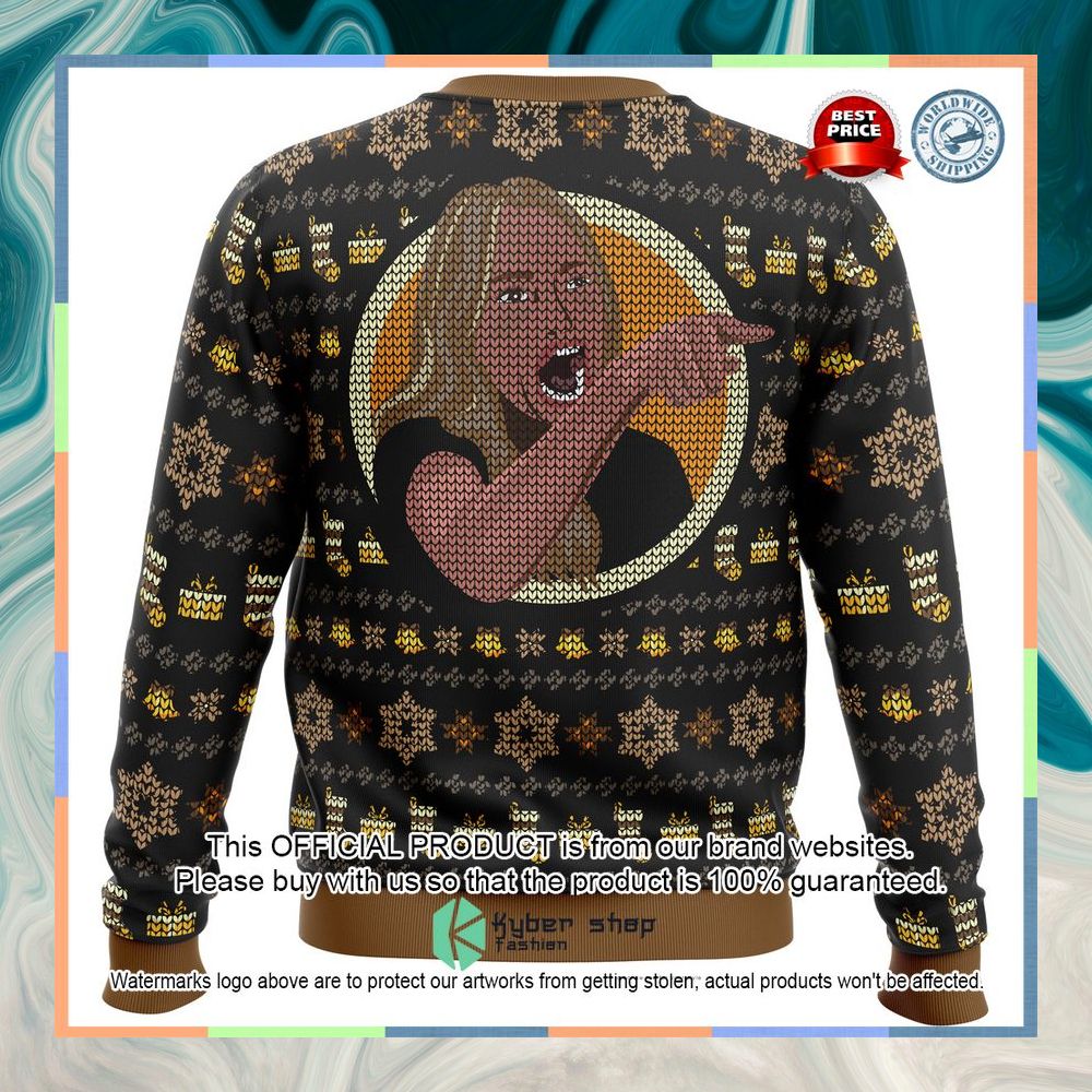 Woman Yelling At Cat Meme V2 Sweater Christmas 11