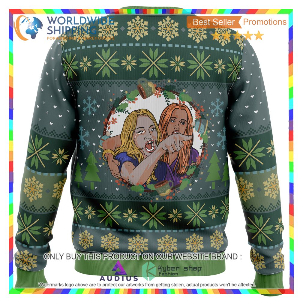 Woman Yelling at Cat Parody Ugly Christmas Sweater 3 woman yelling at cat parody 3 8480