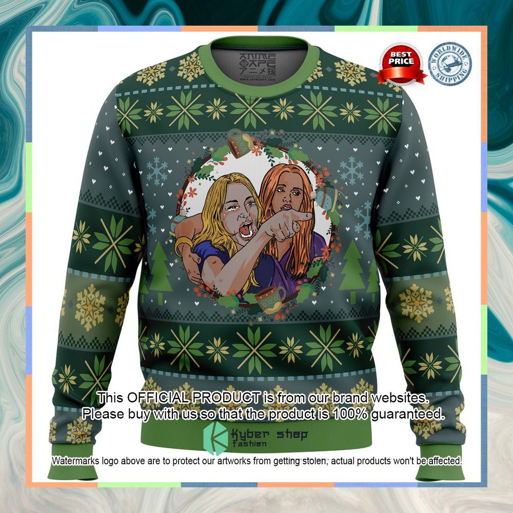 Woman Yelling at Cat Parody Christmas Sweater 5 Woman Yelling at Cat Parody Christmas Sweater word3