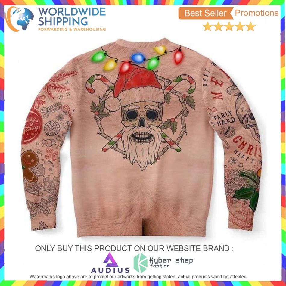 xmas life santa claus sweater 2 14163