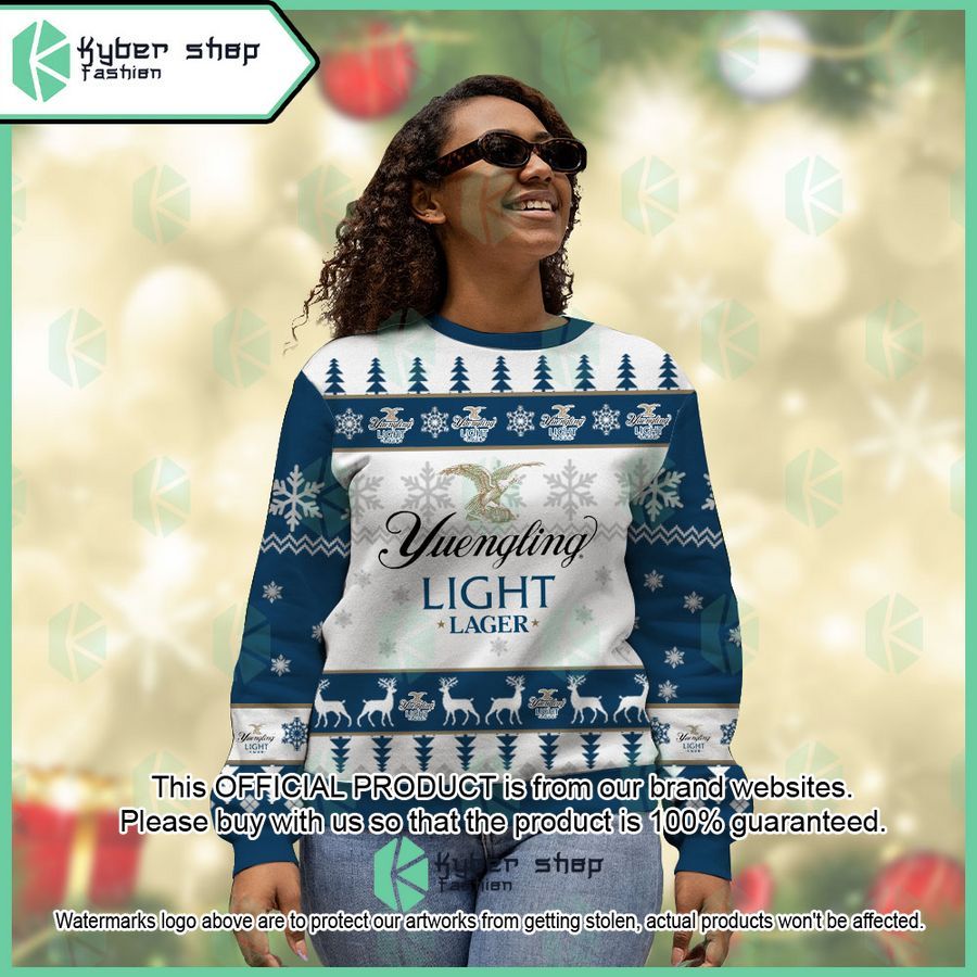 Personalized Yuengling Light Lager Christmas Sweater 4 Personalized Yuengling Light Lager Christmas Sweater word3
