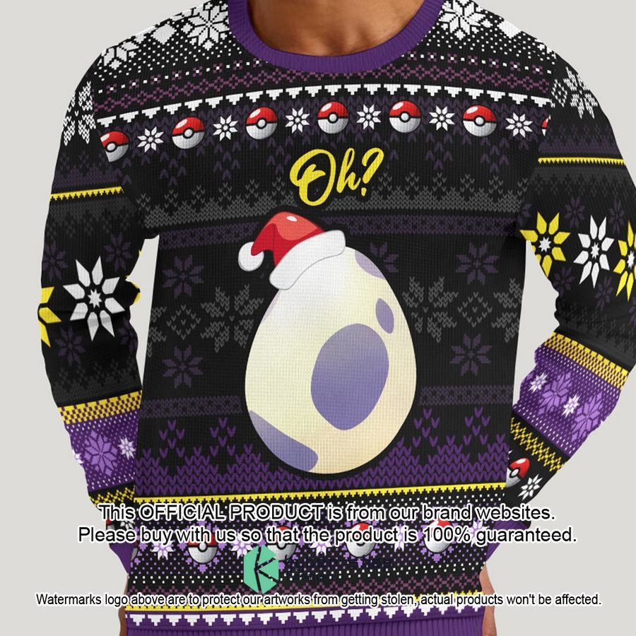 10km Pokemon Egg Ugly Sweater