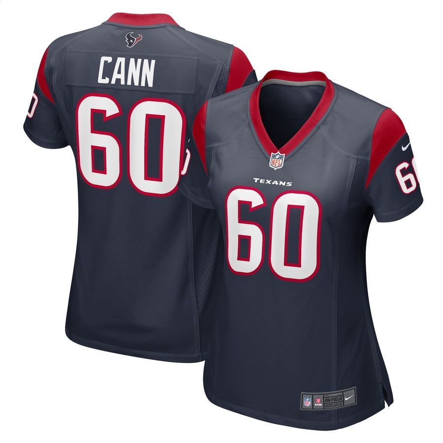 A.J. Cann Houston Texans Navy Football Jersey