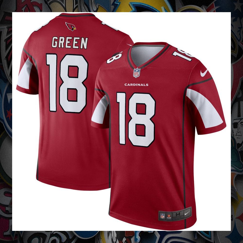 A.J. Green Arizona Cardinals Legend Cardinal Football Jersey 7 A.J. Green Arizona Cardinals Legend Cardinal Football Jersey word1