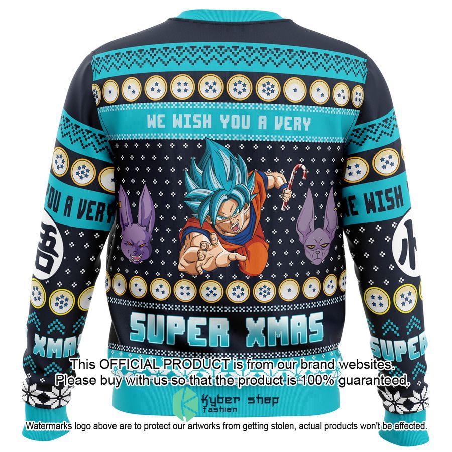 A Very Saiyan Christmas Dragon Ball Z Ugly Christmas Sweater 3 A Very Saiyan Christmas Dragon Ball Z Ugly Christmas Sweater word3