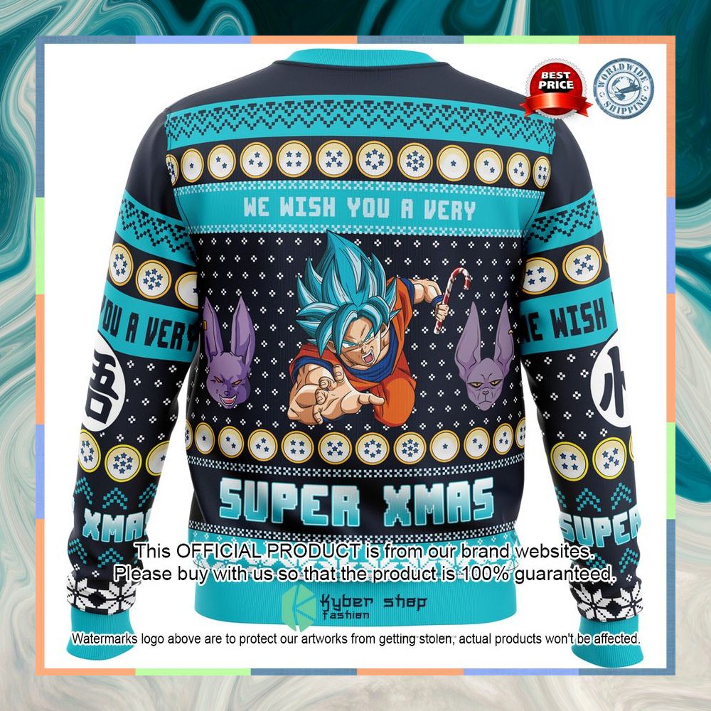 A Very Saiyan Christmas Dragon Ball Z Ugly Christmas Sweater 6 A Very Saiyan Christmas Dragon Ball Z Ugly Christmas Sweater word3