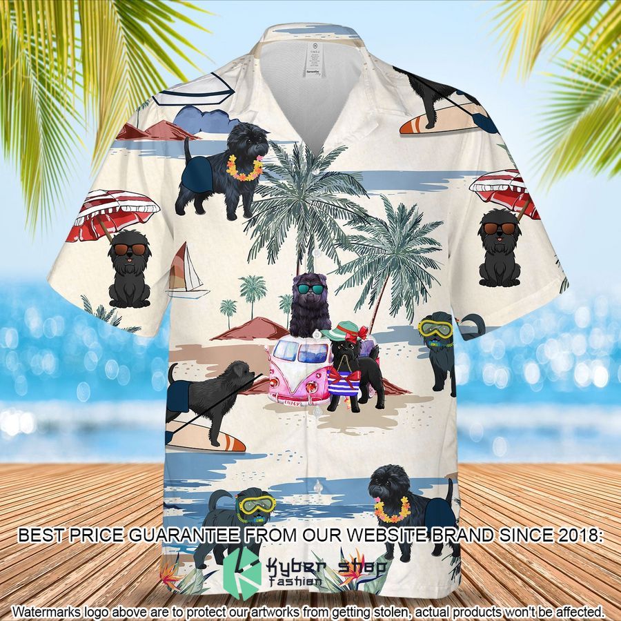 Affenpinscher Summer Beach Hawaiian Shirt