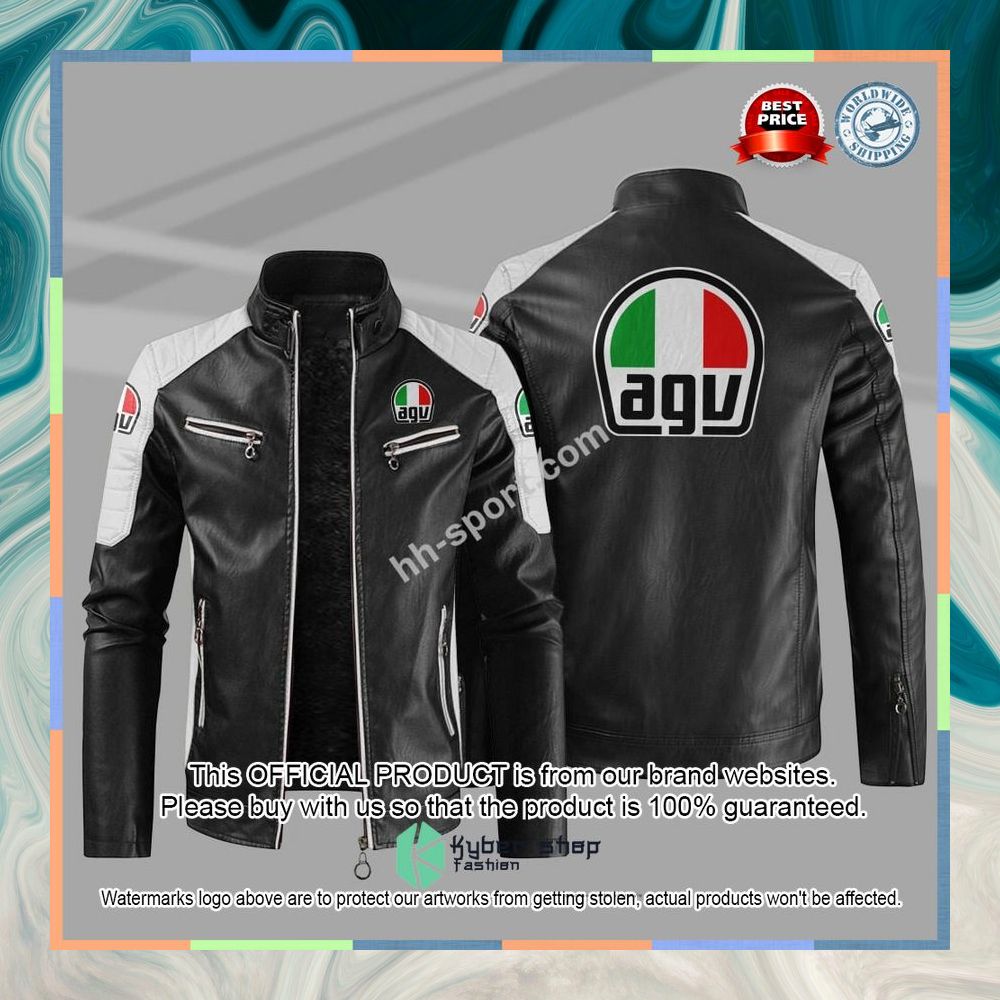 AGV Motorcycle Helmets Motor Leather Jacket 8 AGV Motorcycle Helmets Motor Leather Jacket word2