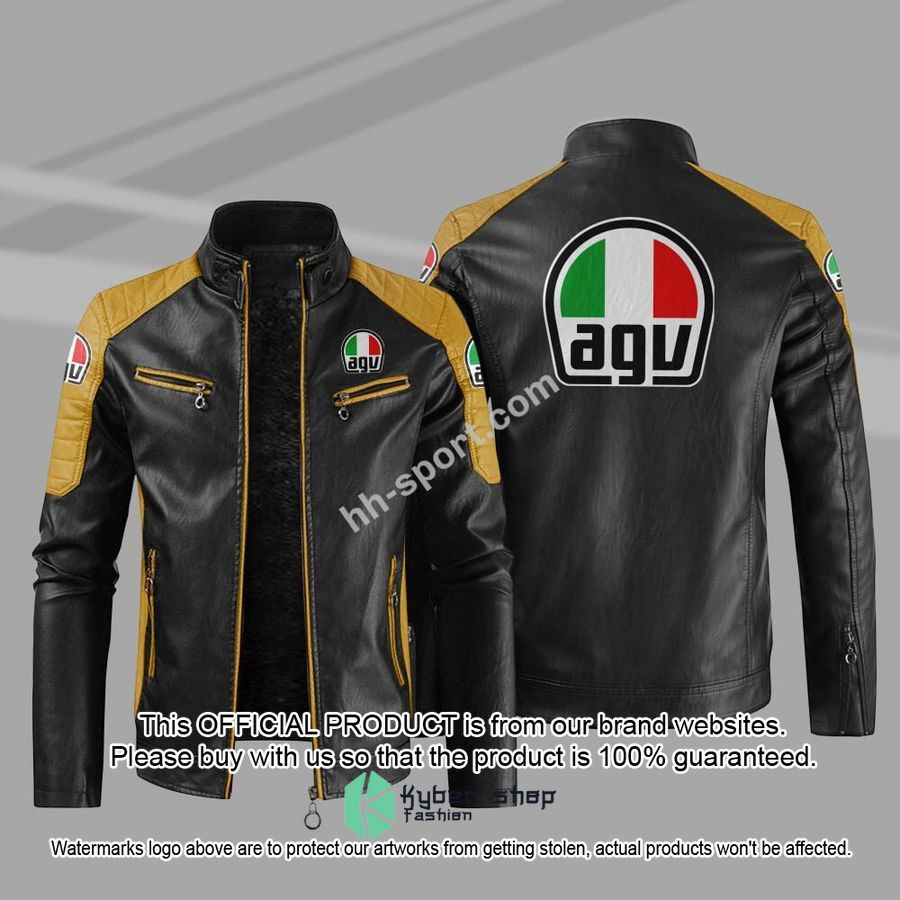 AGV Motorcycle Helmets Motor Leather Jacket 4 AGV Motorcycle Helmets Motor Leather Jacket word2