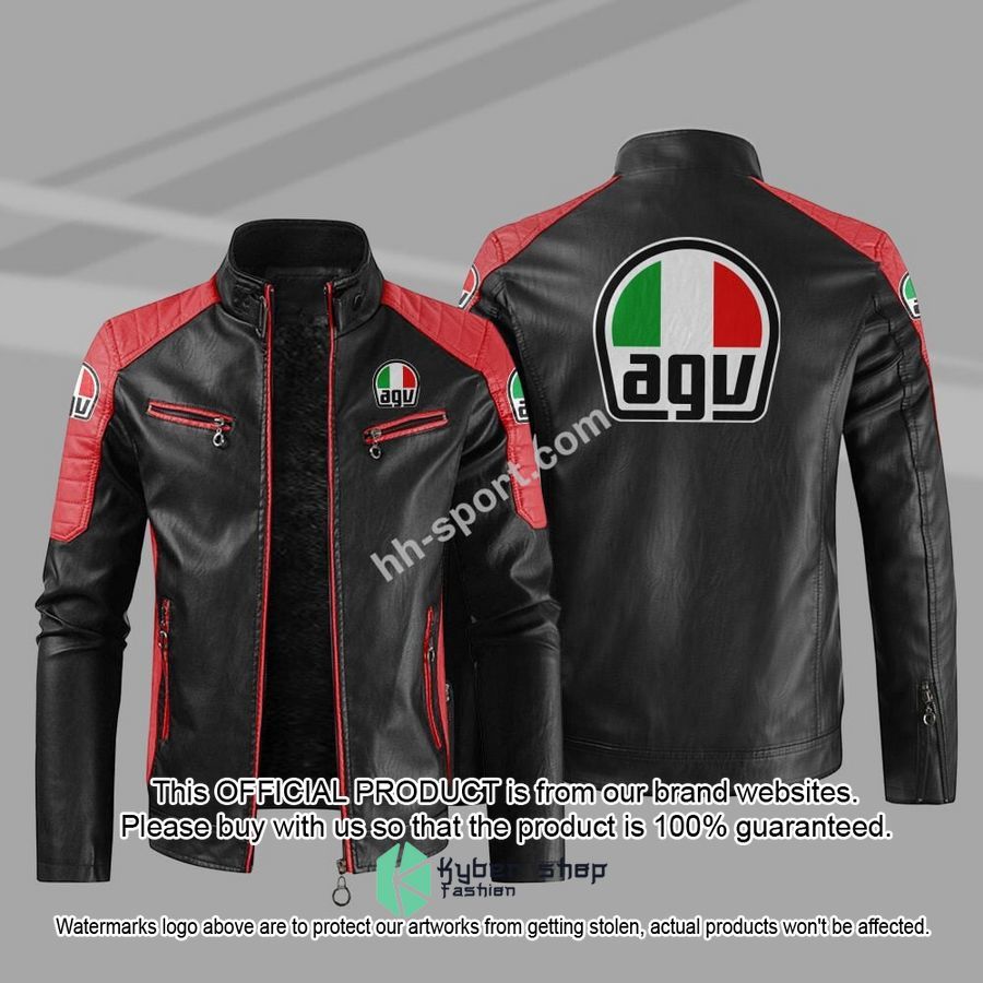 AGV Motorcycle Helmets Motor Leather Jacket 6 AGV Motorcycle Helmets Motor Leather Jacket word2