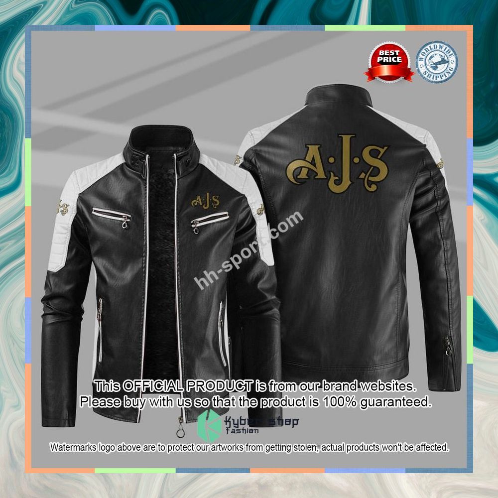 AJS Motorcycles Motor Leather Jacket 8 AJS Motorcycles Motor Leather Jacket word1