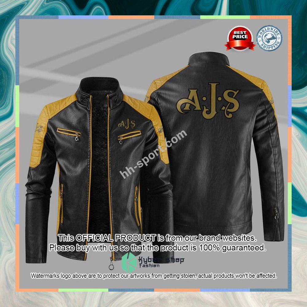 AJS Motorcycles Motor Leather Jacket 11 AJS Motorcycles Motor Leather Jacket word1