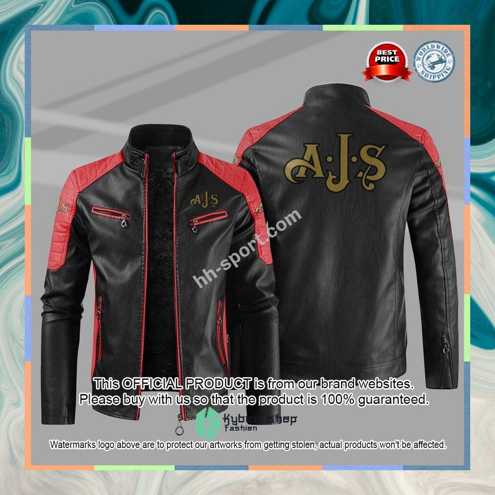 AJS Motorcycles Motor Leather Jacket 13 AJS Motorcycles Motor Leather Jacket word1