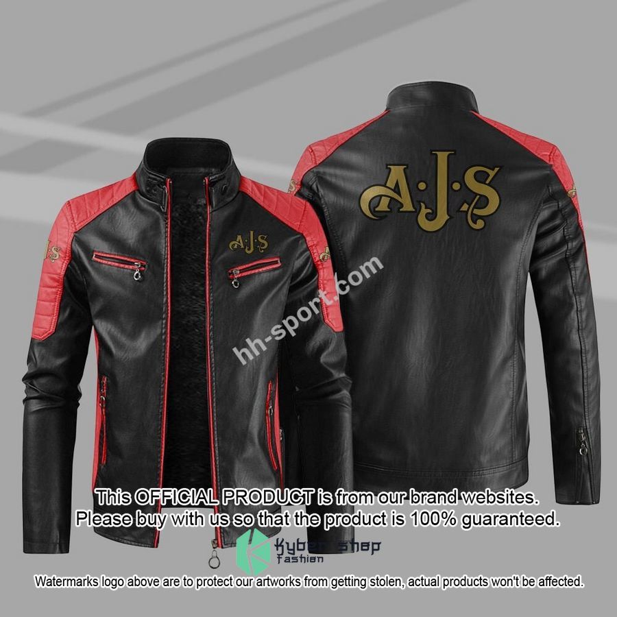 AJS Motorcycles Motor Leather Jacket 6 AJS Motorcycles Motor Leather Jacket word1