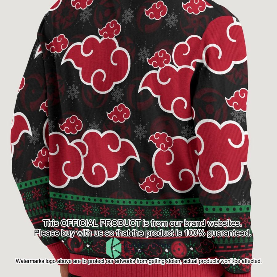 Akatsuki Sharingan Christmas Sweater word1