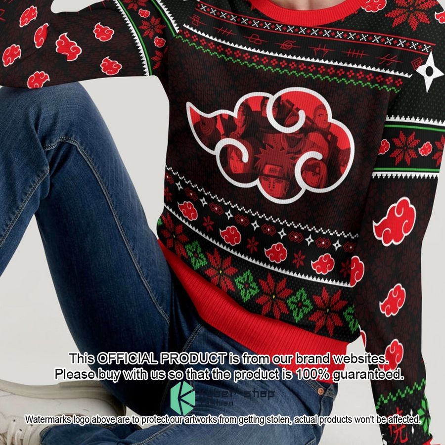 Akatsuki Warriors Team Christmas Sweater word3