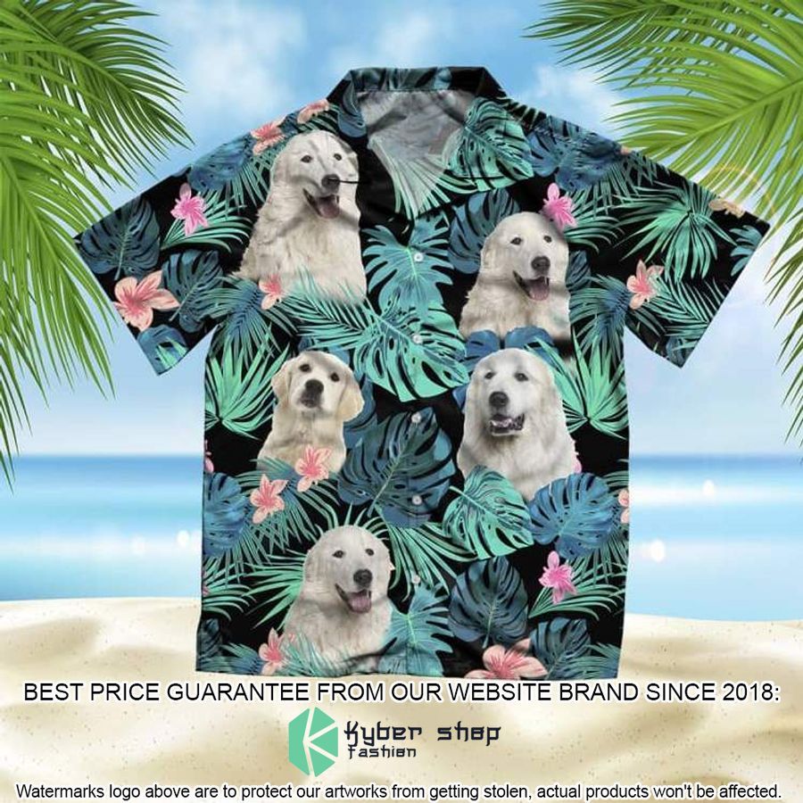 Akbash Summer Leaves Hawaiian Shirt