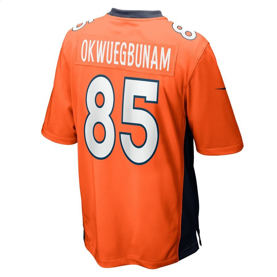 Albert Okwuegbunam Denver Broncos Orange Football Jersey 3 Albert Okwuegbunam Denver Broncos Orange Football Jersey word3