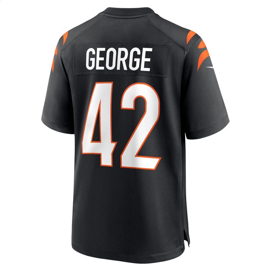 Allan George Cincinnati Bengals Black Football Jersey 3 Allan George Cincinnati Bengals Black Football Jersey word1