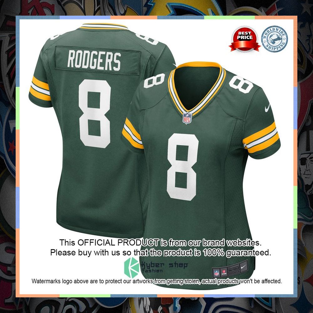 Amari Rodgers Green Bay Packers Women's Green Football Jersey 5 Amari Rodgers Green Bay Packers Women's Green Football Jersey word2