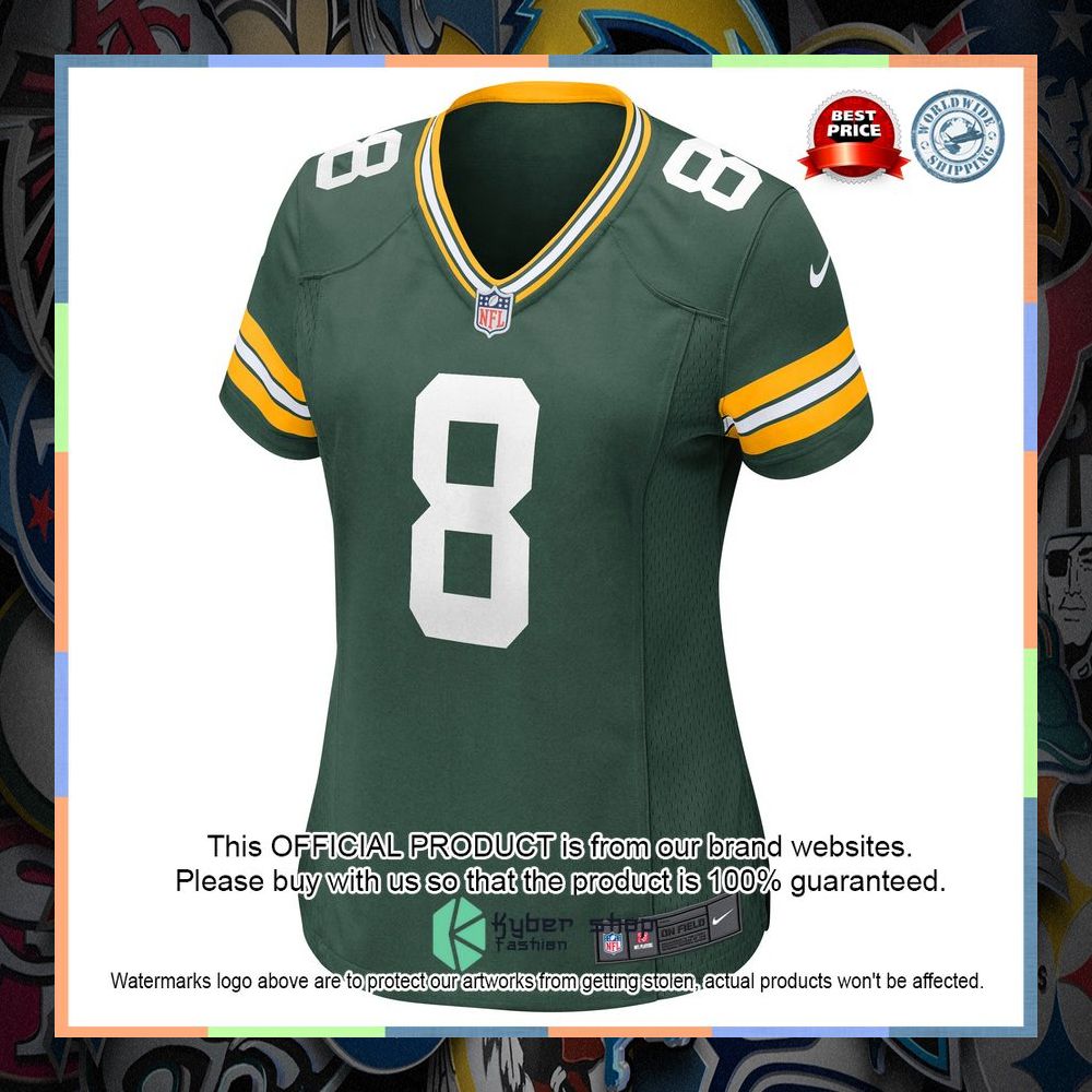 Amari Rodgers Green Bay Packers Women's Green Football Jersey 6 Amari Rodgers Green Bay Packers Women's Green Football Jersey word2