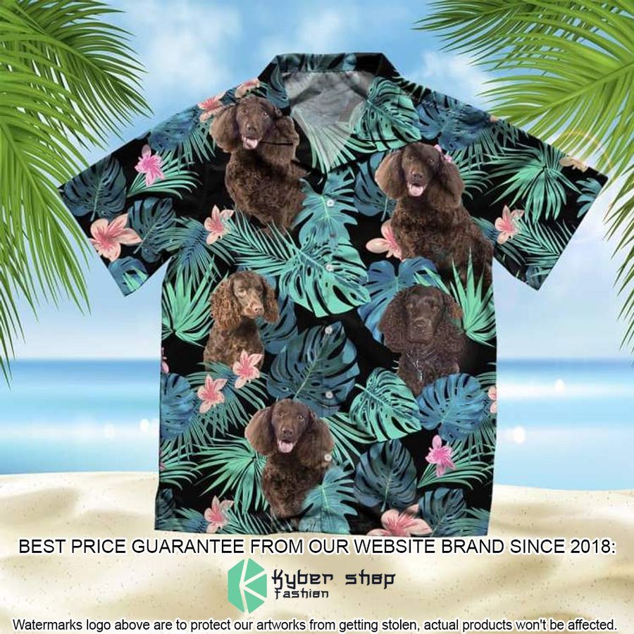 American Water Spaniel Summer Leaves Hawaiian Shirt