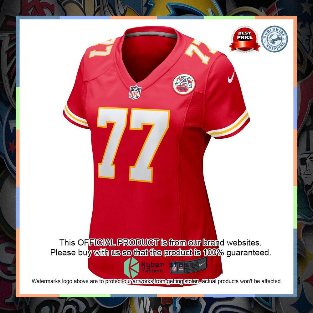 Andrew Wylie Kansas City Chiefs Women's Red Football Jersey 6 Andrew Wylie Kansas City Chiefs Women's Red Football Jersey word2
