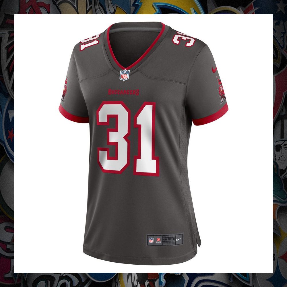 Antoine Winfield Jr. Tampa Bay Buccaneers Pewter Football Jersey 6 Antoine Winfield Jr. Tampa Bay Buccaneers Pewter Football Jersey word1