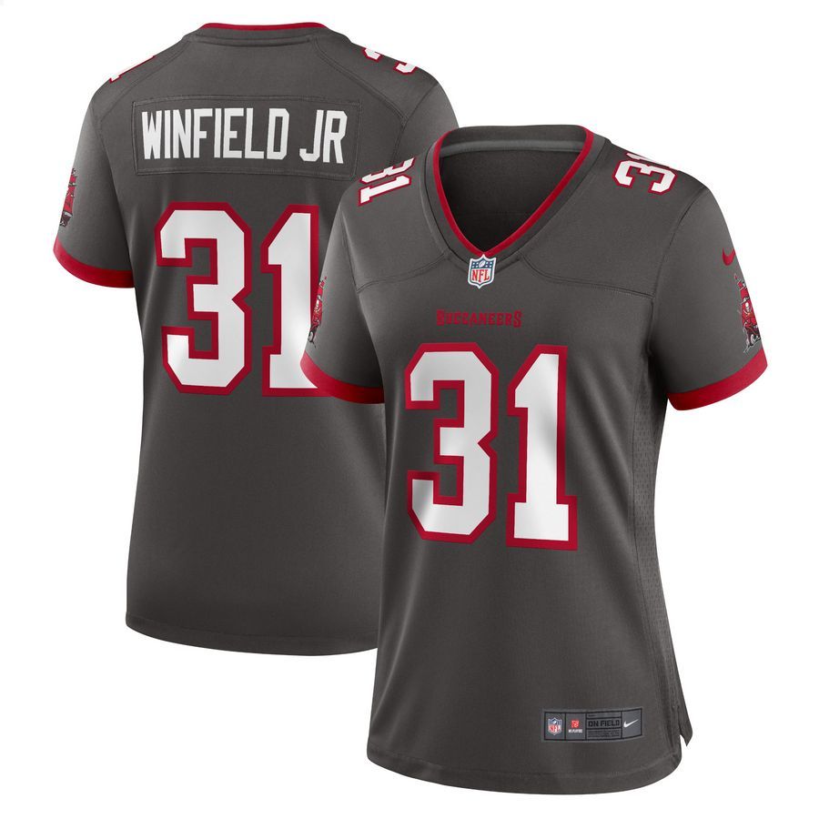 Antoine Winfield Jr. Tampa Bay Buccaneers Pewter Football Jersey 4 Antoine Winfield Jr. Tampa Bay Buccaneers Pewter Football Jersey word1